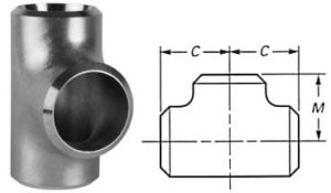 Butt Weld Equal Tee Volume