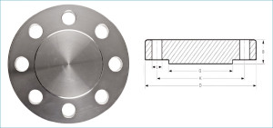 Alloy Steel Blind Flange Dimensions