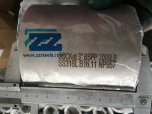 3" 3000lb coupling inspection