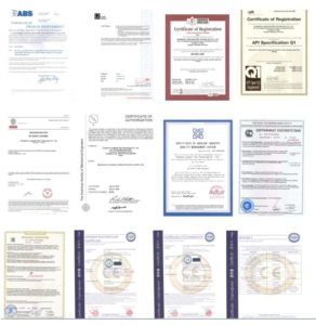Steel Pipe Manufacturer Certifications